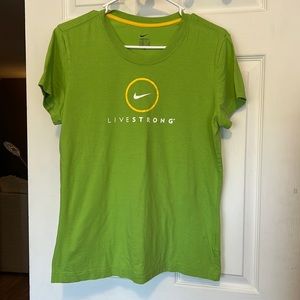 NIKE Women's Live Strong Tee Shirt